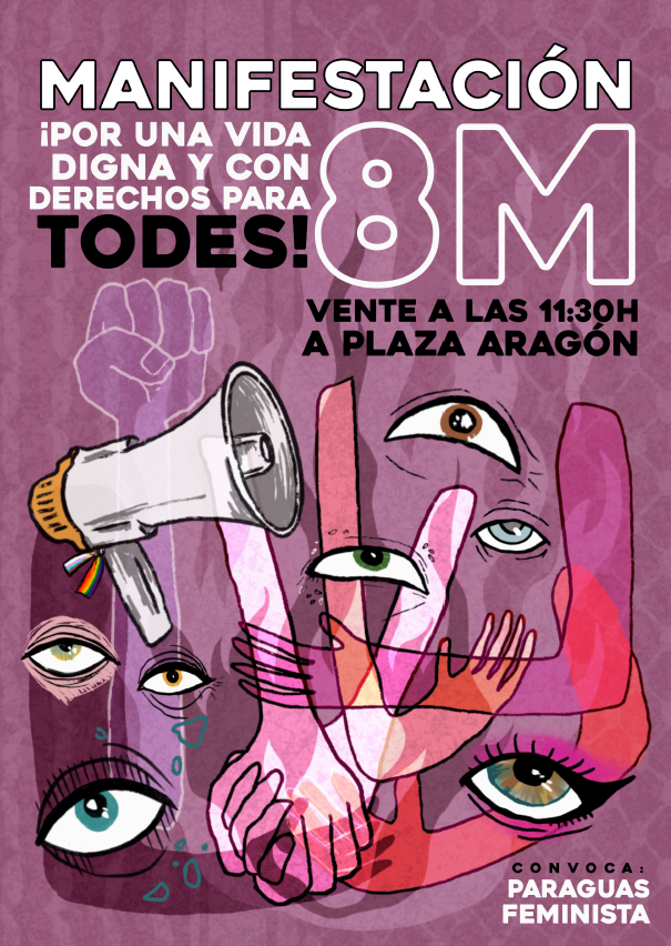 Aragón se suma a la reivindicación del 8M Aragón se suma a la reivindicación del 8M