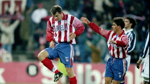 Camiseta del Atlético de Madrid de la temporada 1998-99