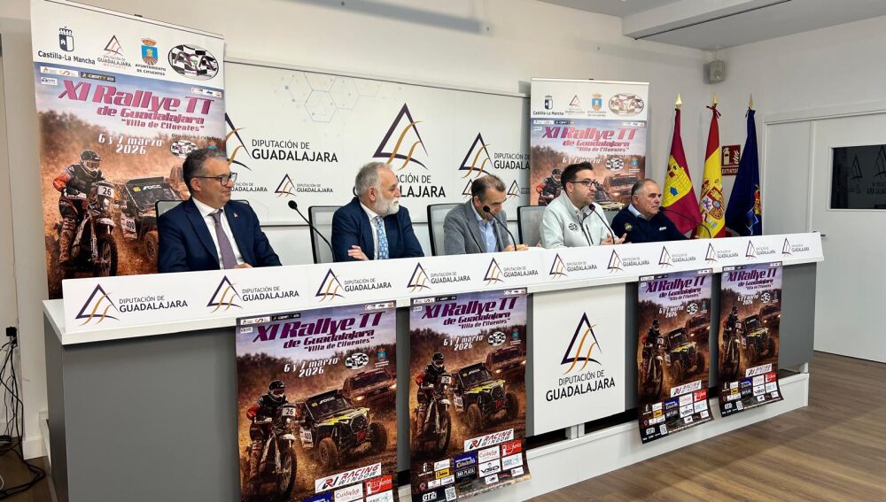Presentación del XI Rallye TT de Guadalajara