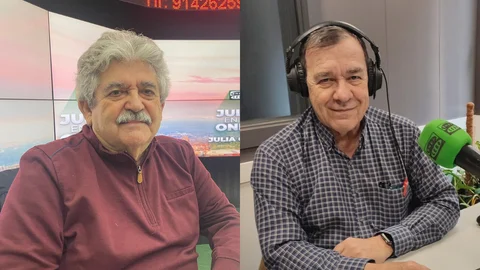 Jorge Carrillo y Marcel Camacho en Julia en la onda
