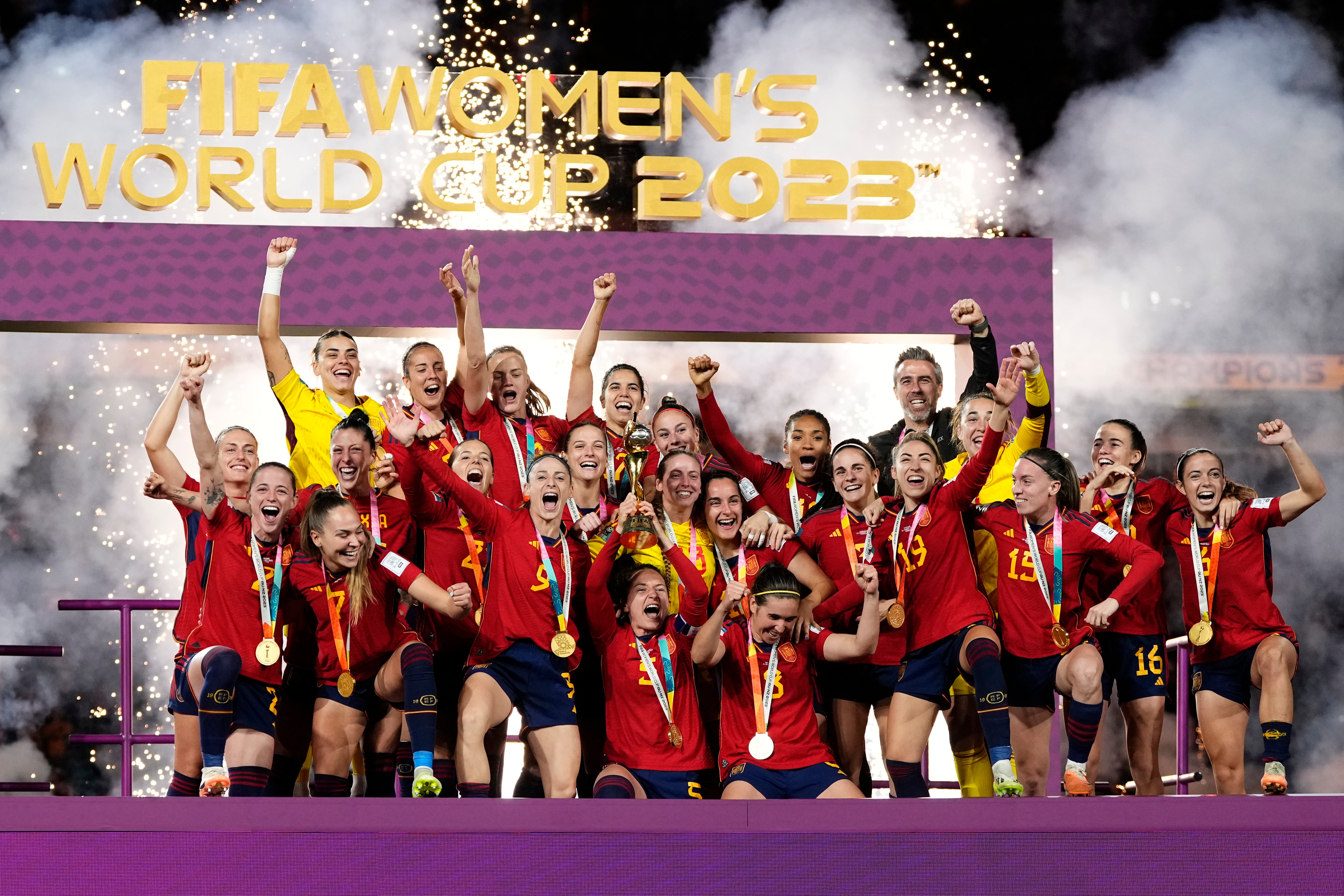 La selección española levanta el título de campeonas del mundo en 2023 La selección española levanta el título de campeonas del mundo en 2023