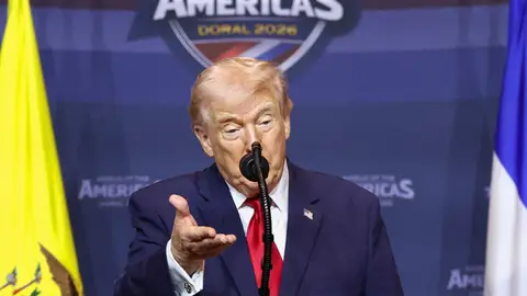 El presidente de EEUU, Donald Trump El presidente de EEUU, Donald Trump