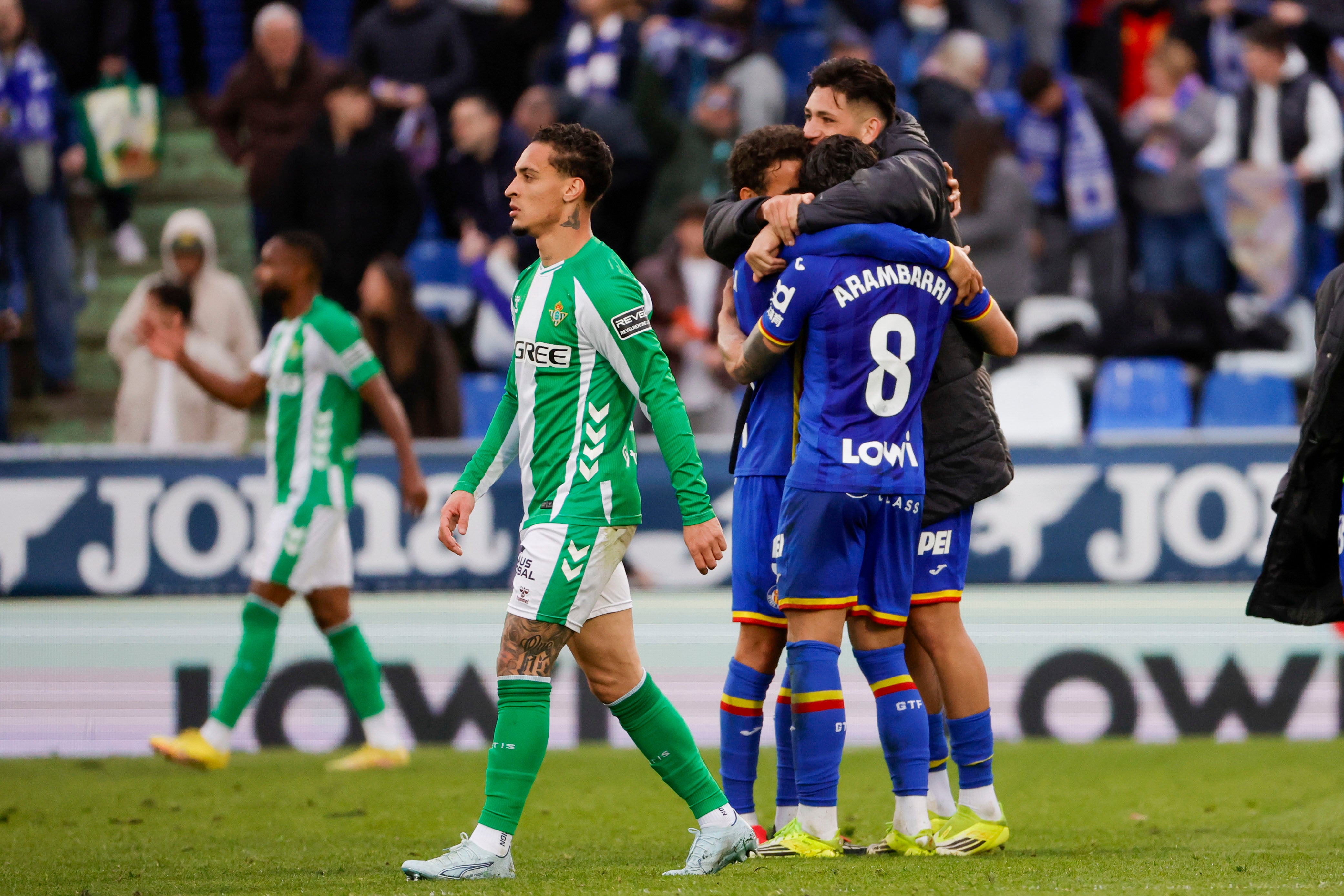 La revolución de Pellegrini fracasa en Getafe La revolución de Pellegrini fracasa en Getafe