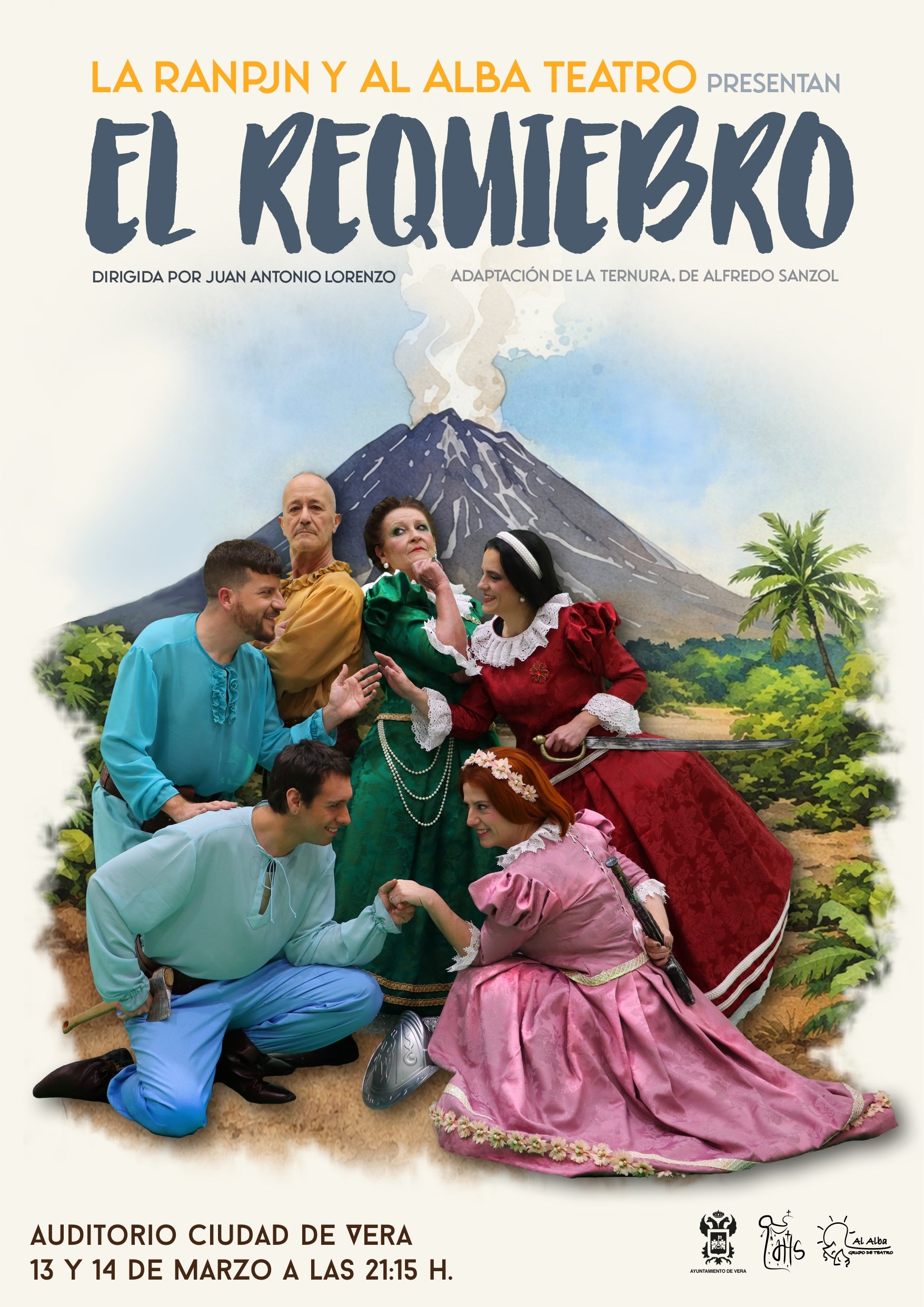El Requiebro llega al Auditorio de Vera con una comedia llena de enredos y humor El Requiebro llega al Auditorio de Vera con una comedia llena de enredos y humor