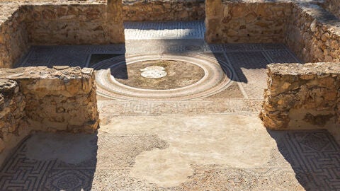 Casa romana que forma parte del yacimiento Portus Ilicitanus 