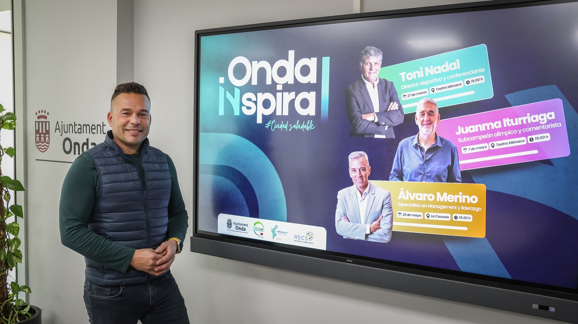 Toni Nadal, Juanma Iturriaga y Álvaro Merino en la nueva edición del ciclo Onda Inspira Toni Nadal, Juanma Iturriaga y Álvaro Merino en la nueva edición del ciclo Onda Inspira