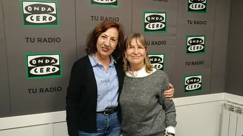 Lucía Villarroya y Ángeles Polo en Más de Uno Teruel Lucía Villarroya y Ángeles Polo en Más de Uno Teruel