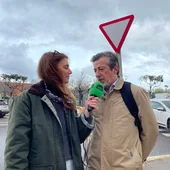 Marta Fullera y Fernando Álvarez durante la entrevista con Onda Cero. Marta Fullera y Fernando Álvarez durante la entrevista con Onda Cero.