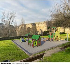 O Concello de Ourense renovará o parque infantil de Ribeira de Canedo O Concello de Ourense renovará o parque infantil de Ribeira de Canedo