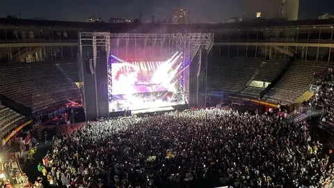 Un concierto celebrado en la plaza de toros de Alicante Un concierto celebrado en la plaza de toros de Alicante