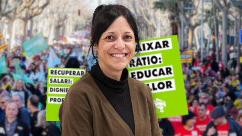 Iolanda Segura, portaveu del sindicat de l'ensenyament USTEC-STES Iolanda Segura, portaveu del sindicat de l'ensenyament USTEC-STES