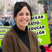 Iolanda Segura, portaveu del sindicat de l'ensenyament USTEC-STES Iolanda Segura, portaveu del sindicat de l'ensenyament USTEC-STES