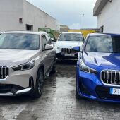 Los modelos de BMW que forman parte de la flota de ocho vehículos de las reinas y cortes de la Magdalena. 