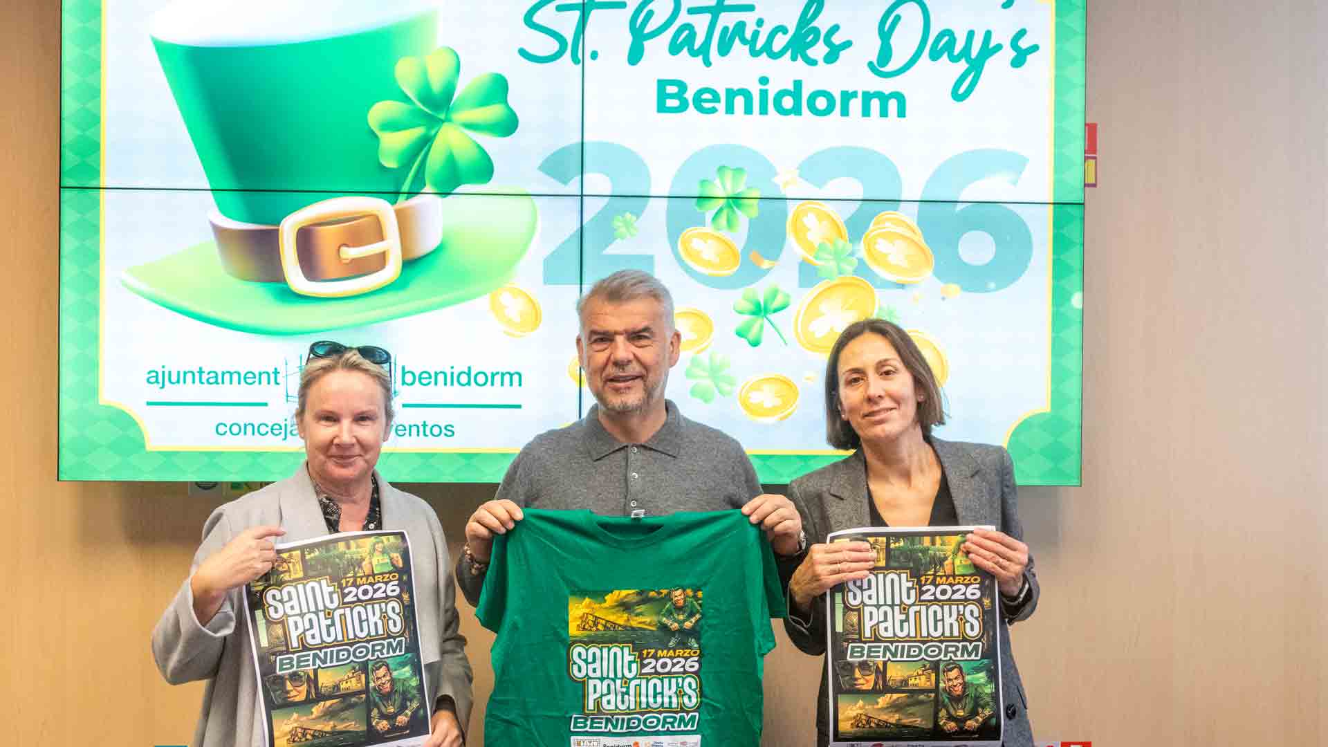Un año más la celebración de ‘Saint Patricks Day’ llenará Benidorm con la marea verde Un año más la celebración de ‘Saint Patricks Day’ llenará Benidorm con la marea verde