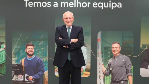 El presidente de Mercadona, Juan Roig, en la presentación de resultados de 2025 El presidente de Mercadona, Juan Roig, en la presentación de resultados de 2025