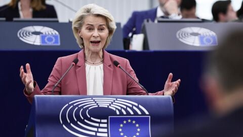 La presidenta de la Comisión Europea, Ursula von der Leyen La presidenta de la Comisión Europea, Ursula von der Leyen