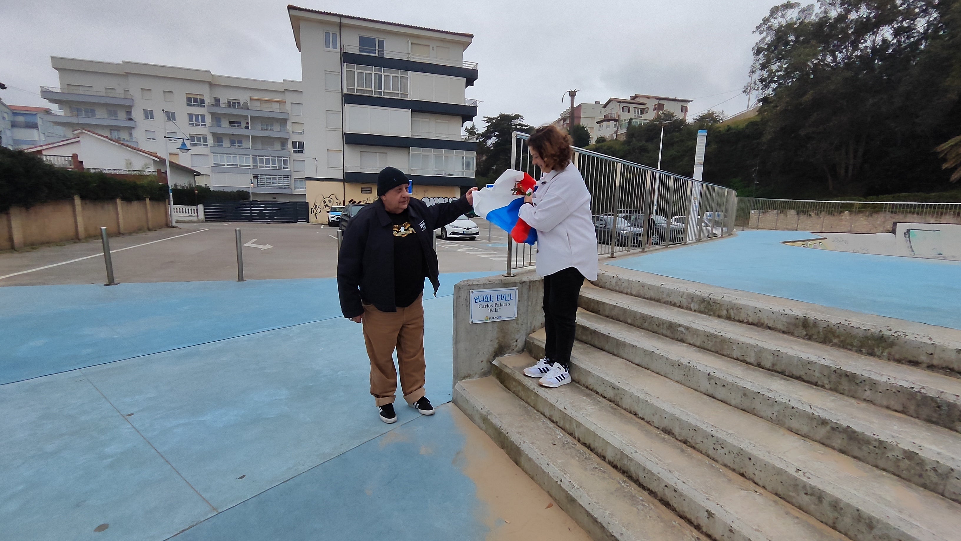 Carlos Palacio: "Ahora se me escapan de la cabeza los vuelos que hacen con un skate" Carlos Palacio: "Ahora se me escapan de la cabeza los vuelos que hacen con un skate"