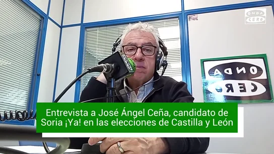 Así es Angel Ceña, candidato de Soria Ya Así es Angel Ceña, candidato de Soria Ya