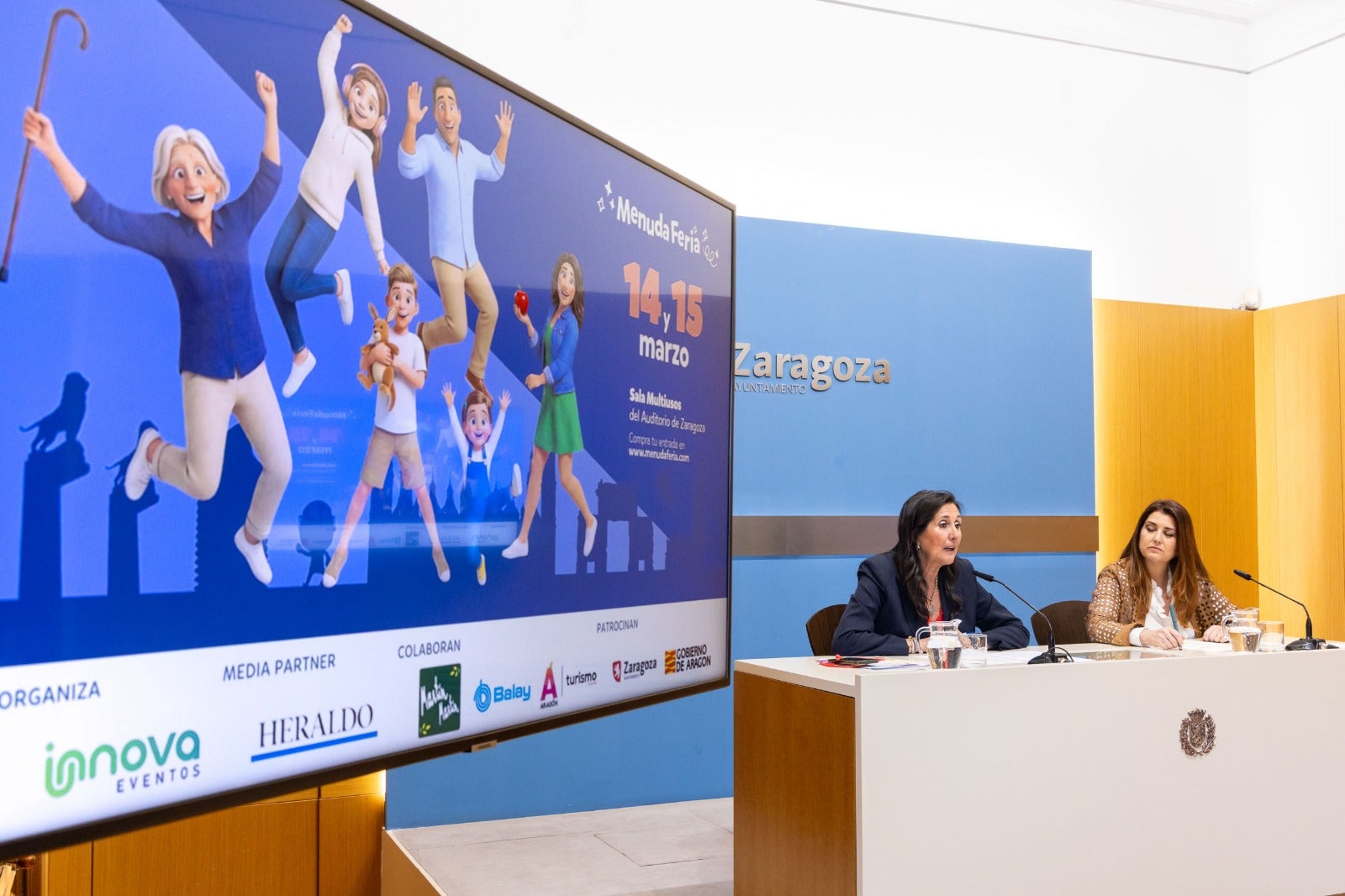 Menuda Feria fue el primer evento familiar de estas características de Aragón Menuda Feria fue el primer evento familiar de estas características de Aragón