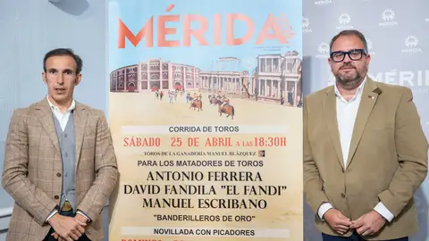 La Feria Taurina de Abril 2026 de Mérida contará con grandes figuras de la tauromaquia como Ferrera, El Fandi y Escribano La Feria Taurina de Abril 2026 de Mérida contará con grandes figuras de la tauromaquia como Ferrera, El Fandi y Escribano