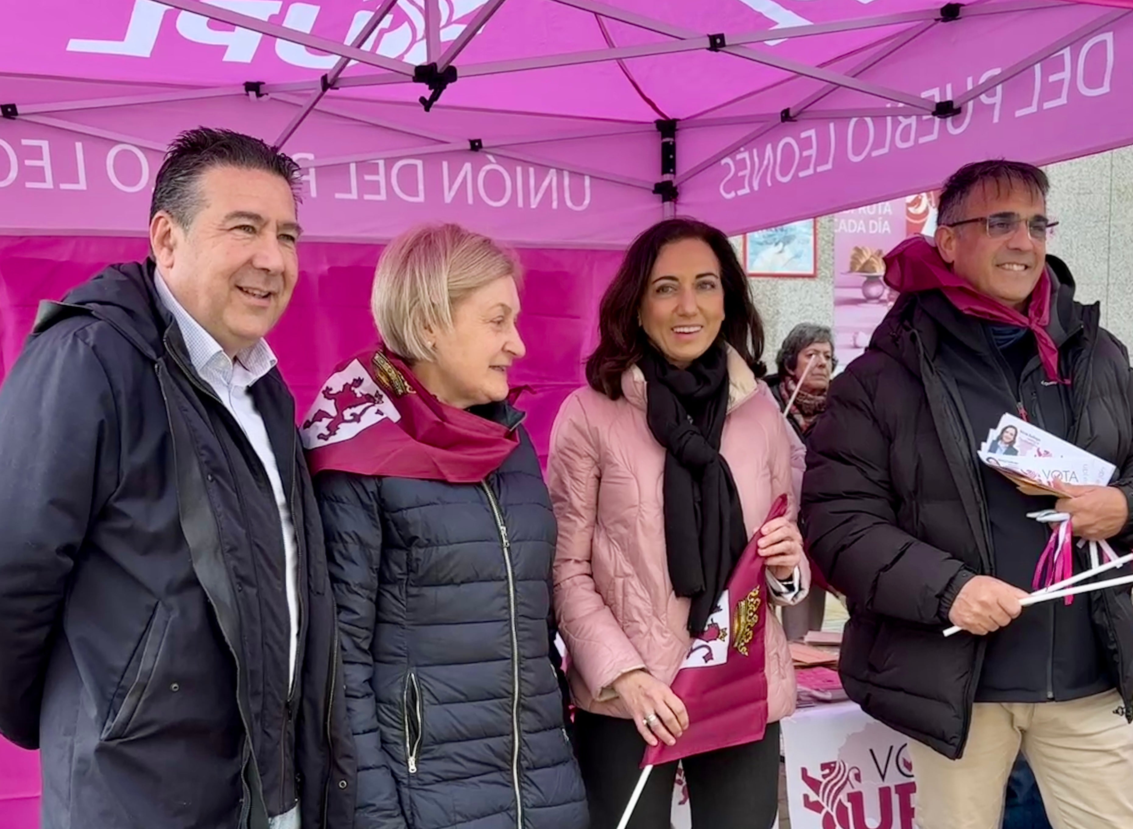 Alicia Gallego, la primera mujer en liderar Unión del Pueblo Leonés. Alicia Gallego, la primera mujer en liderar Unión del Pueblo Leonés.
