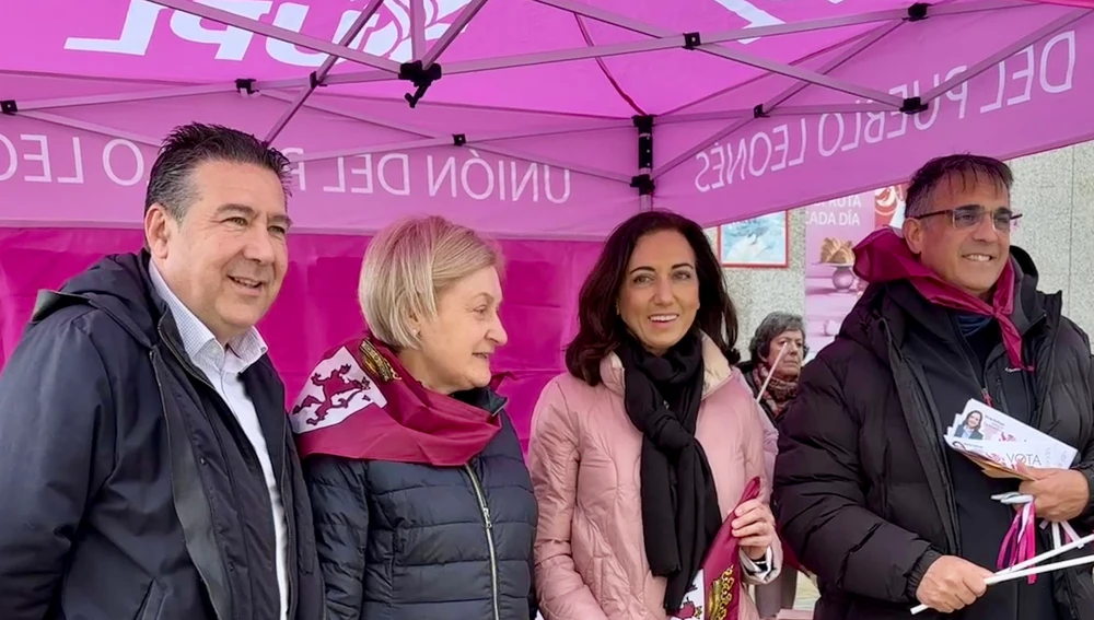 Alicia Gallego, la primera mujer en liderar Unión del Pueblo Leonés. Alicia Gallego, la primera mujer en liderar Unión del Pueblo Leonés.