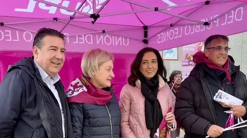 Alicia Gallego, la primera mujer en liderar Unión del Pueblo Leonés. Alicia Gallego, la primera mujer en liderar Unión del Pueblo Leonés.