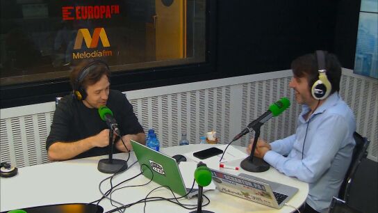 Daniel Gasc&oacute;n durante una entrevista en La Br&uacute;jula 