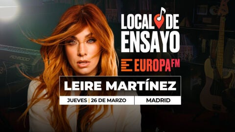 Leire Mart&iacute;nez, nueva artista en el Local de Ensayo Europa FM