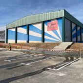 Aspecto exterior del escenario del encuentro