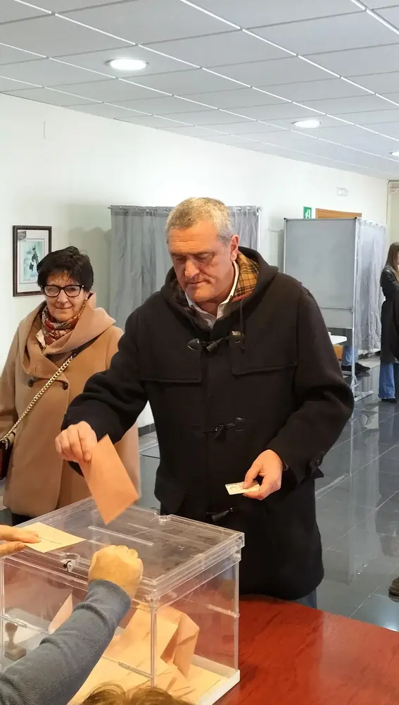 El candidato de Por Ávila a las Cortes de Castilla y León, Pedro Pascual El candidato de Por Ávila a las Cortes de Castilla y León, Pedro Pascual