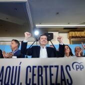 El candidato del PP a la reelección como presidente en la Junta de Castilla y León, Alfonso Fernández Mañueco.
