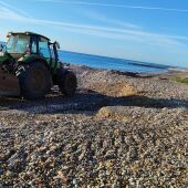 El Ayuntamiento de Moncofa pone a punto la playa del Grau para la Semana Santa 
