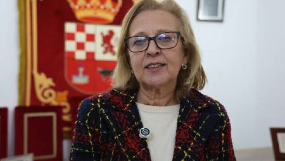 Montserrat Rivas, alcaldesa de Fuentenovilla en el vídeo publicado en redes sociales