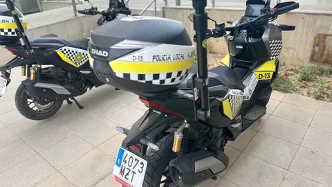 Motocicletas de la Policía Local de Algemesí Motocicletas de la Policía Local de Algemesí