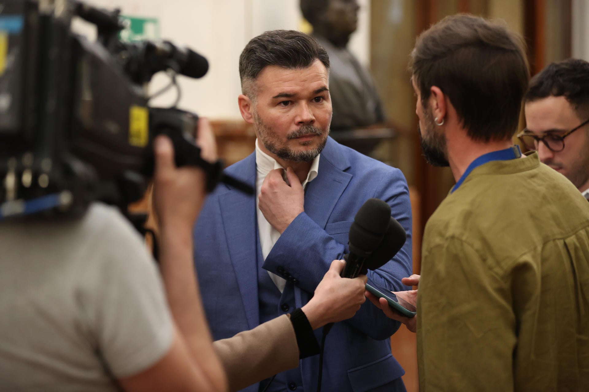Gabriel Rufián, tras las palabras del Rey sobre la conquista de América: "Expoliaron todo lo que pudieron" Gabriel Rufián, tras las palabras del Rey sobre la conquista de América: "Expoliaron todo lo que pudieron"