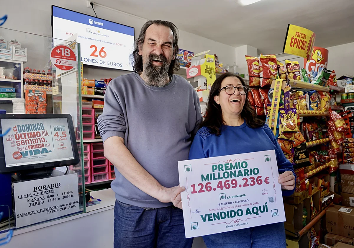 La Primitiva entrega el mayor premio de su historia: dónde han caído los 126 millones La Primitiva entrega el mayor premio de su historia: dónde han caído los 126 millones