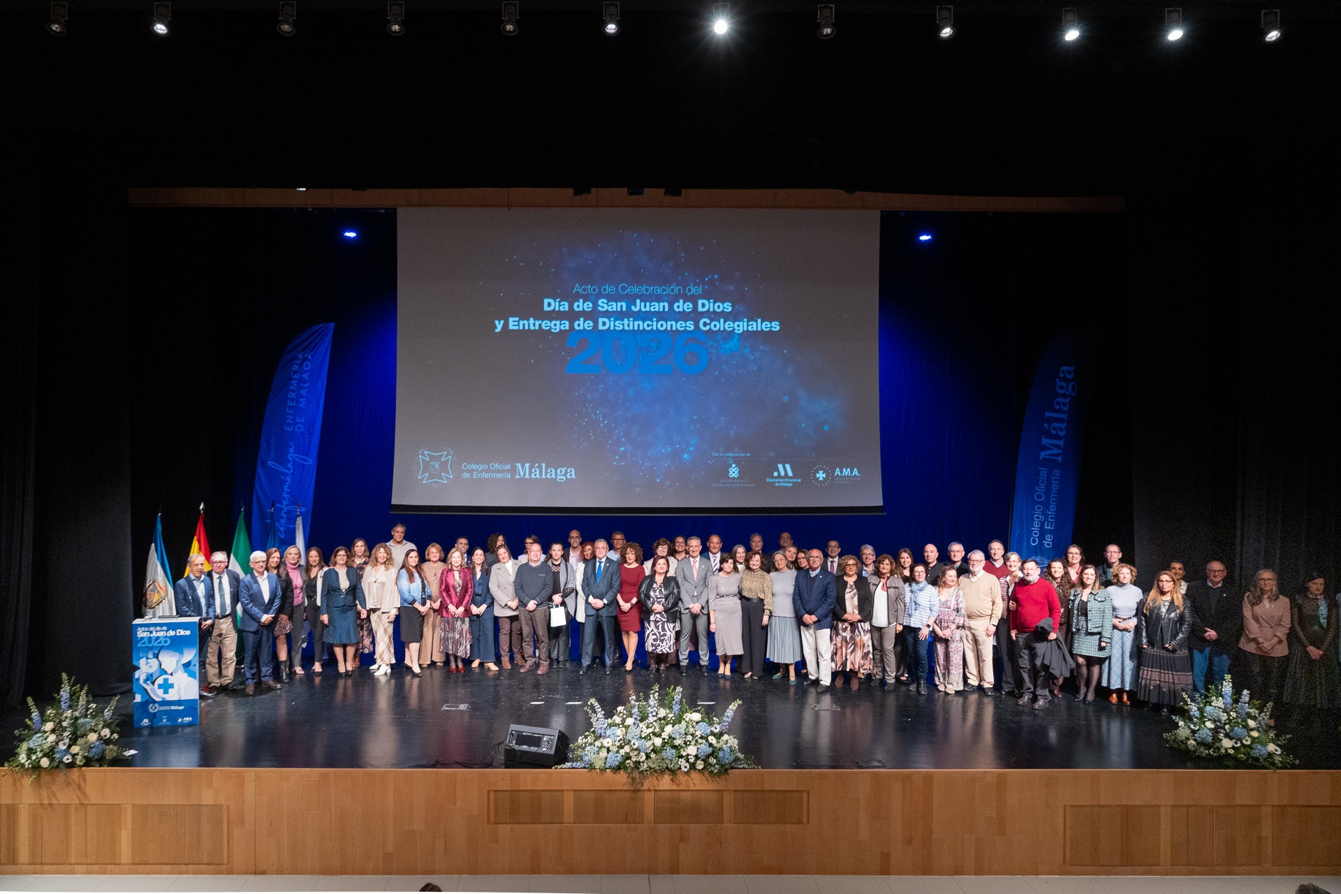El Colegio de Enfermería de Málaga celebra el Día de San Juan de Dios reconociendo la trayectoria de sus profesionales El Colegio de Enfermería de Málaga celebra el Día de San Juan de Dios reconociendo la trayectoria de sus profesionales