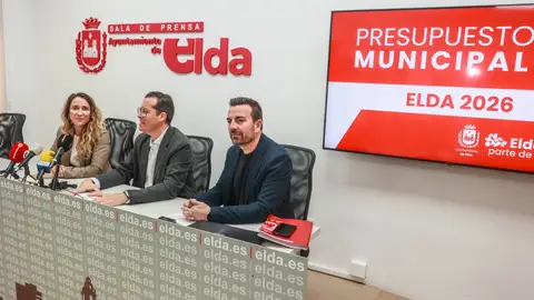 Presentación del proyecto de presupuesto municipal de 2026 del Ayuntamiento de Elda. Presentación del proyecto de presupuesto municipal de 2026 del Ayuntamiento de Elda.