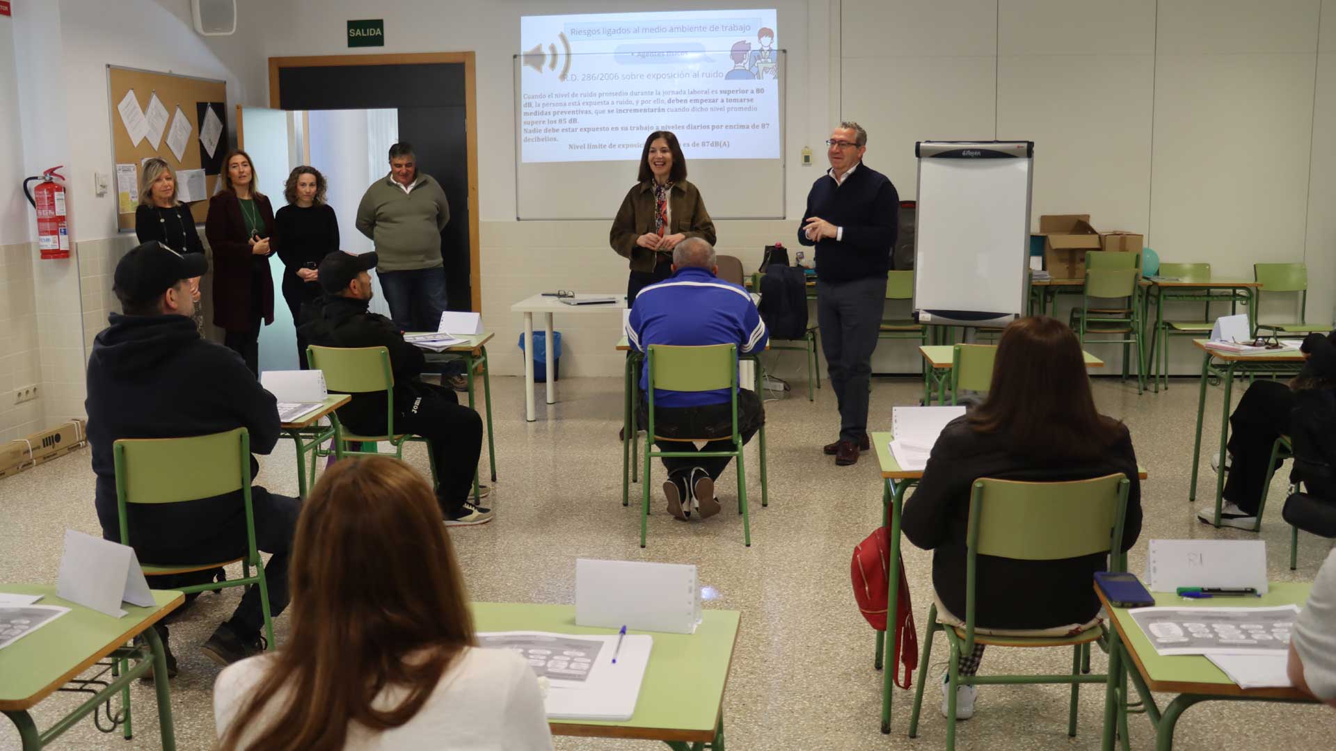 Una veintena de desempleados se forman en el nuevo Taller de Empleo de Benidorm Una veintena de desempleados se forman en el nuevo Taller de Empleo de Benidorm