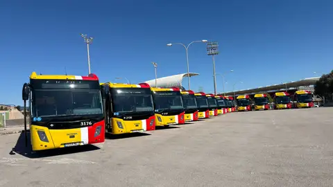 El Govern incorpora 14 nuevos autobuses al TIB de Mallorca a partir del 27 de marzo El Govern incorpora 14 nuevos autobuses al TIB de Mallorca a partir del 27 de marzo