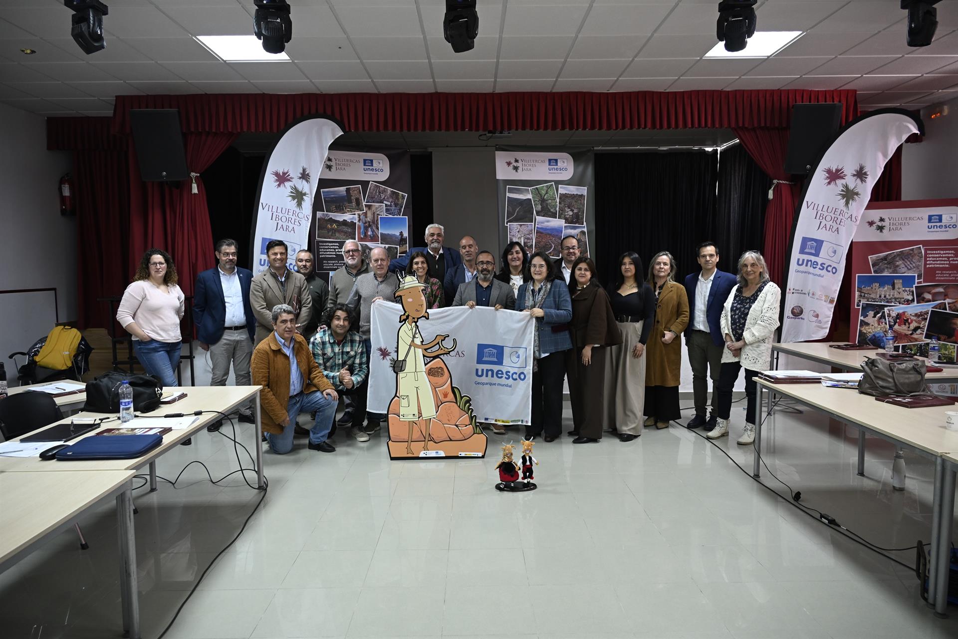 El Geoparque Villuercas-Ibores-Jara trabaja para su revalidación en 2027 de la 'tarjeta verde' de la Unesco El Geoparque Villuercas-Ibores-Jara trabaja para su revalidación en 2027 de la 'tarjeta verde' de la Unesco