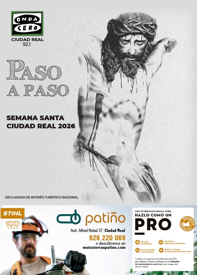 Onda Cero Ciudad Real edita 3.000 ejemplares de la guía más completa de la Semana Santa Onda Cero Ciudad Real edita 3.000 ejemplares de la guía más completa de la Semana Santa