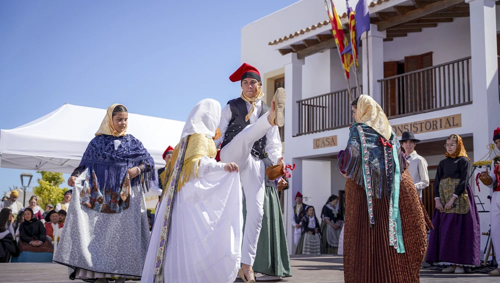 Imagen de archivo del Festival Folklòric Illa de Formentera Imagen de archivo del Festival Folklòric Illa de Formentera