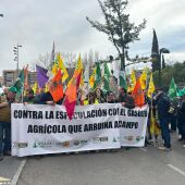 Las OPAS se concentran en Valladolid en protesta contra la especulación con el gasóleo y los fertilizantes