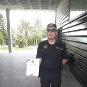 Juan Antonio Sánchez, agente de la Policía Local de Elche fallecido en el año 2023.