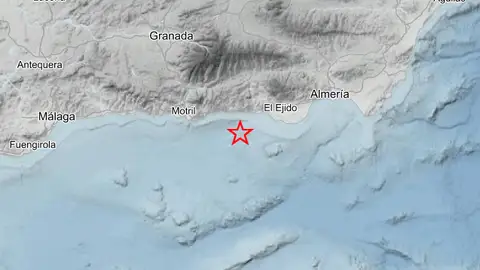 El epicentro del terremoto tuvo lugar en el Mar de Alborán El epicentro del terremoto tuvo lugar en el Mar de Alborán