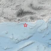 El epicentro del terremoto tuvo lugar en el Mar de Alborán 