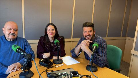 Rafael Angulo, Inma Pineda y Paco Vadillo