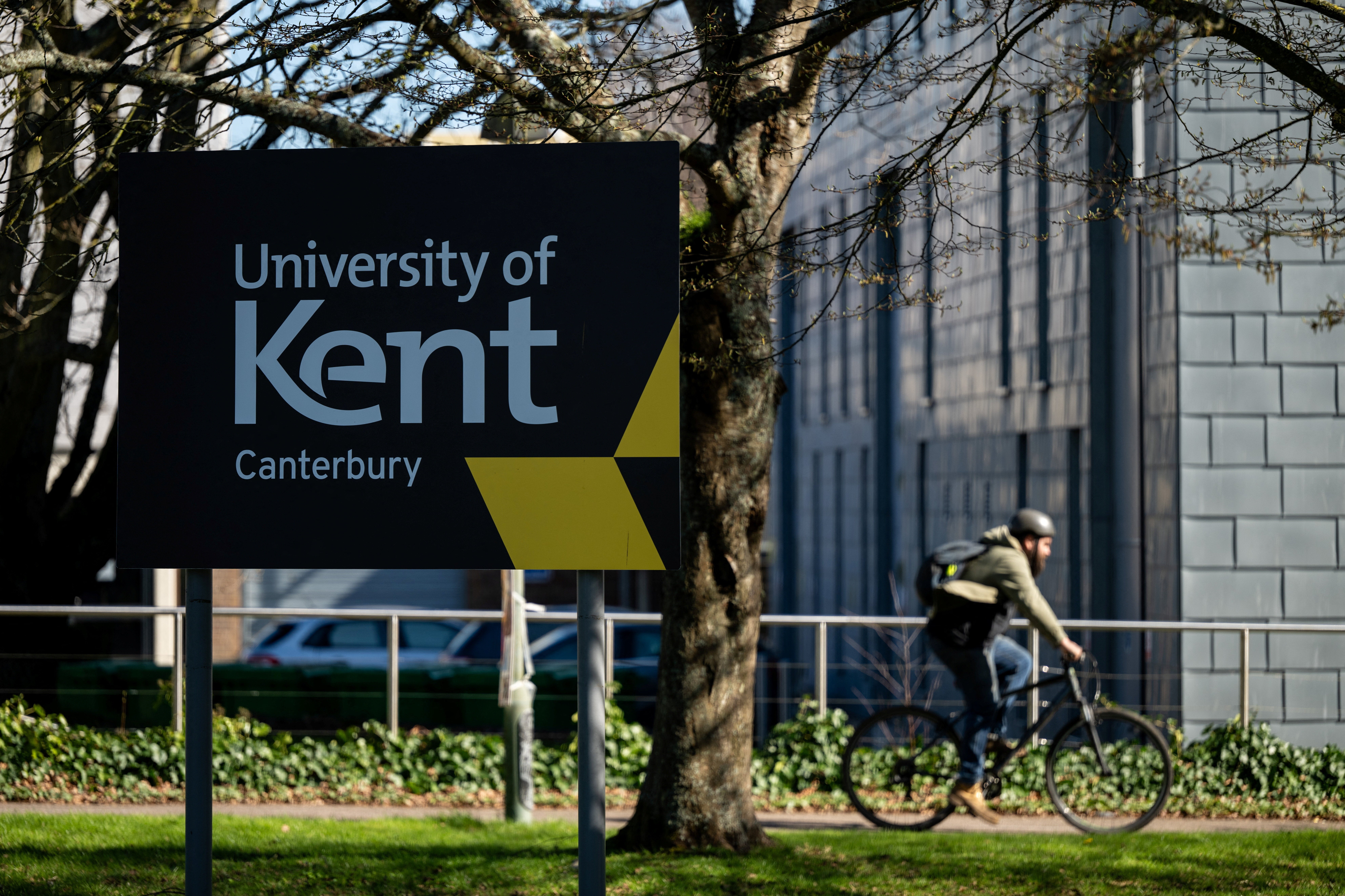 El campus de la Universidad de Kent tras un brote de casos de meningitis en Canterbury (Reino Unido) El campus de la Universidad de Kent tras un brote de casos de meningitis en Canterbury (Reino Unido)